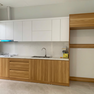 Thiết Kế & Thi Công Tủ Bếp Gỗ Óc Chó Chuyên Nghiệp